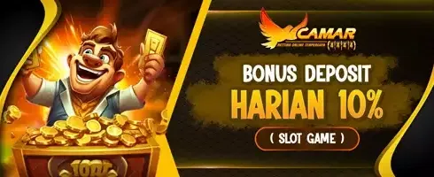 Bonus Deposit Harian Spesial 10% promotion banner